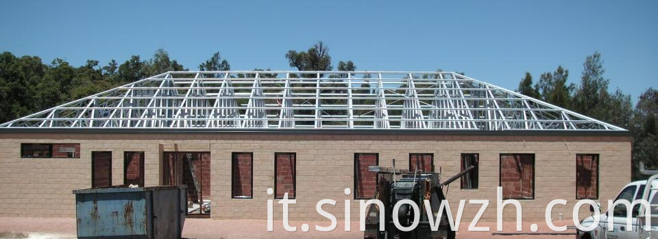 light steel roof truss 